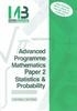 MB Adv Prog Mathematics Paper 2 (Stats and Probability)